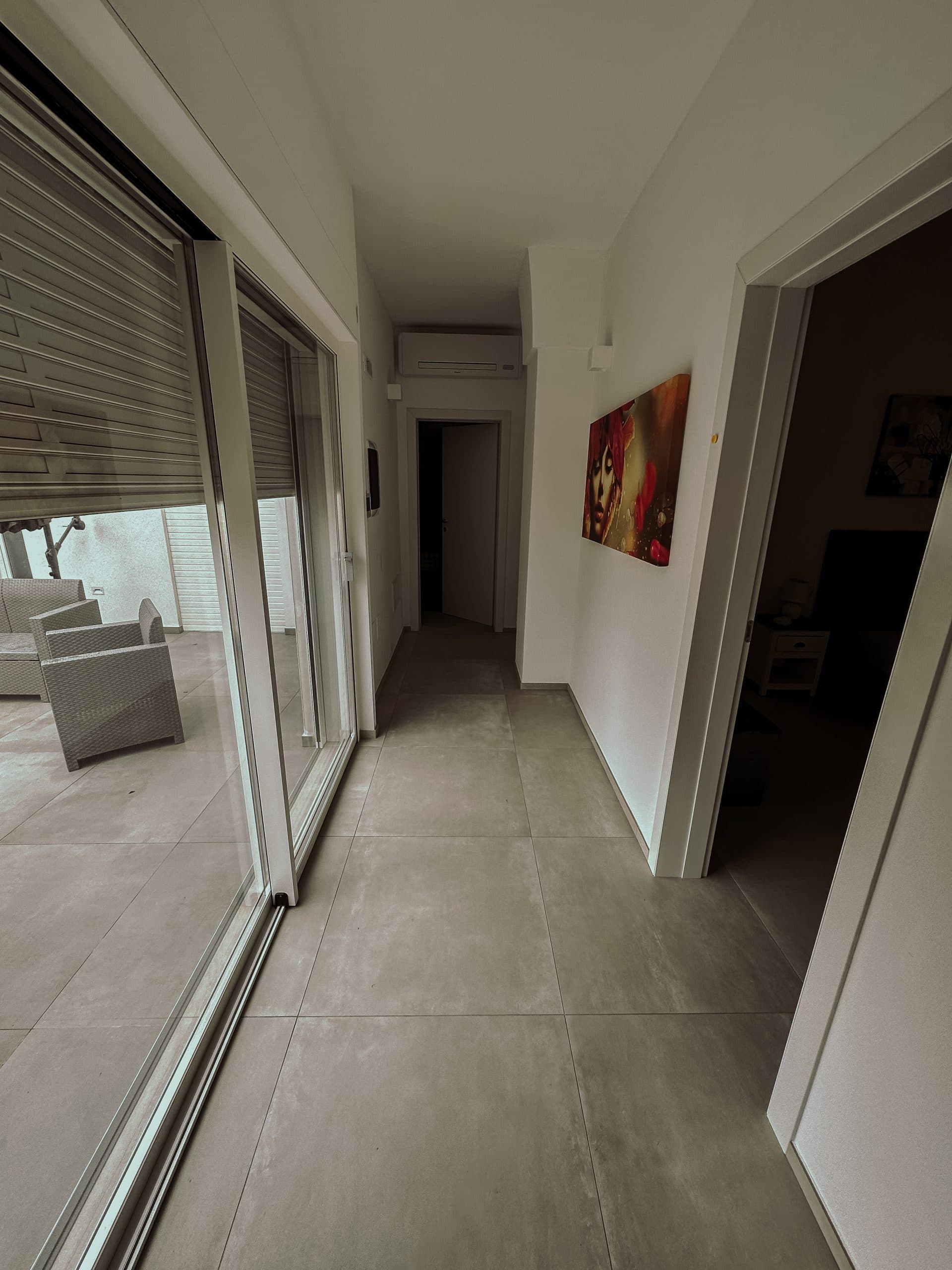Corridoio interno della struttura